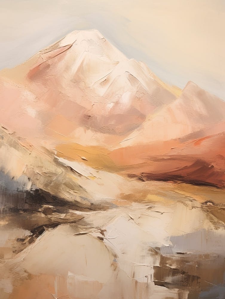 Mount Kilimanjaro 7 Mountain Painting