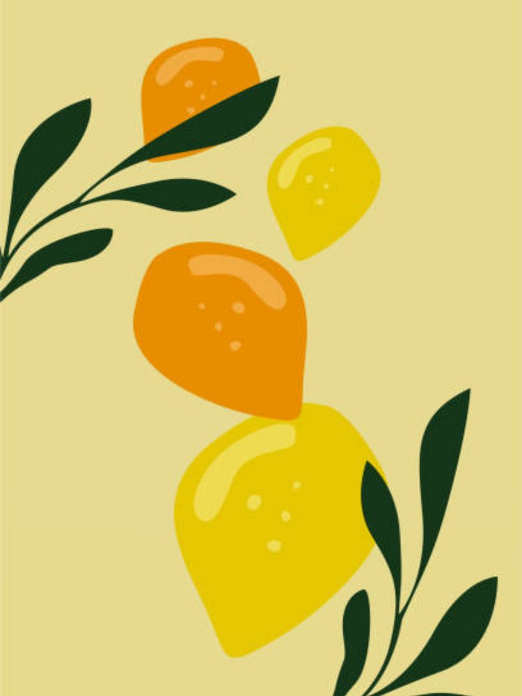 Lemons And Leaves 1