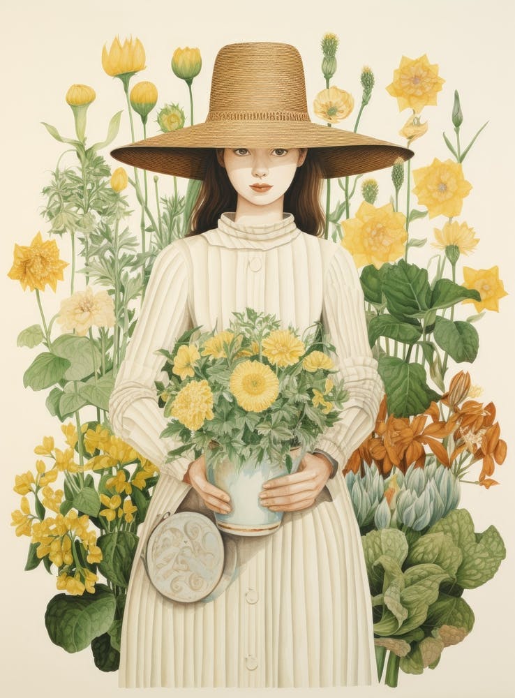 Girl In A Hat