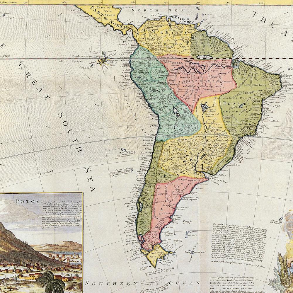 Map Of South America