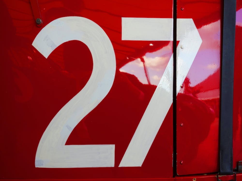 Racecar Number 27