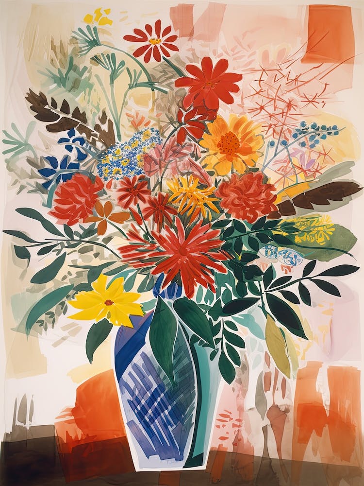 Bourvardia Flower Illustration 3