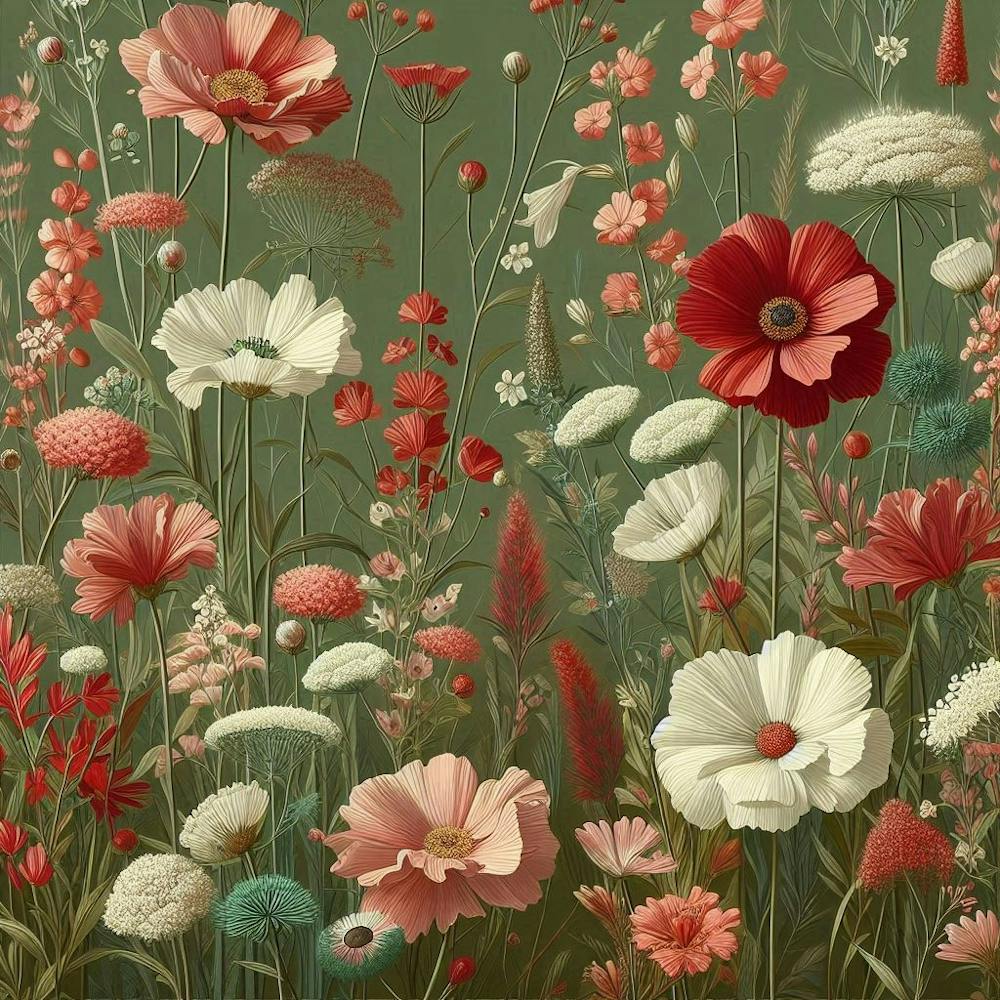 garden botanical wildflowers 1