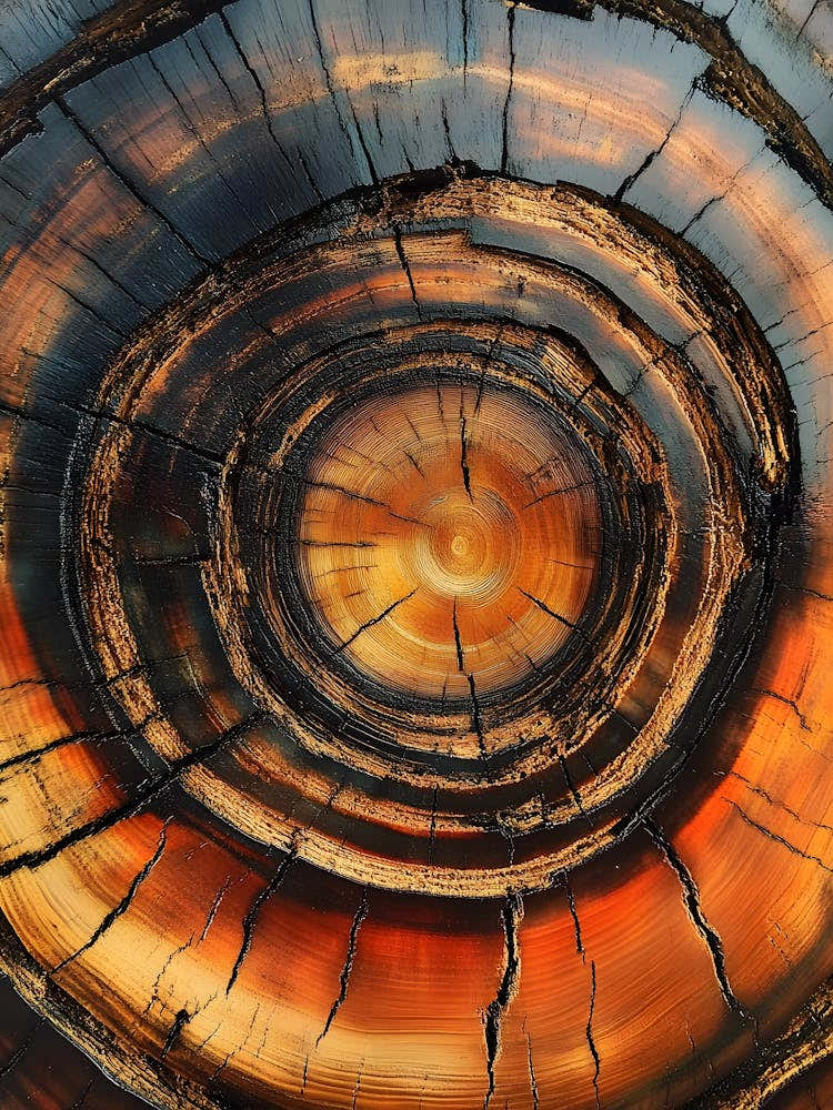 Wood Tree Rings 6