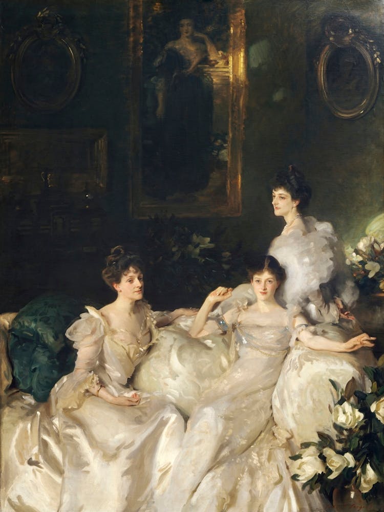 The Wyndham Sisters Lady Elcho, Mrs. Adeane, and Mrs. Tennant (1899), John Singer Sargent