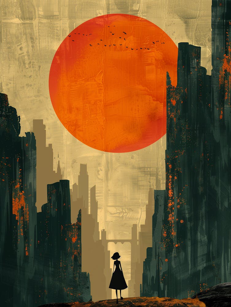 Girl In A City