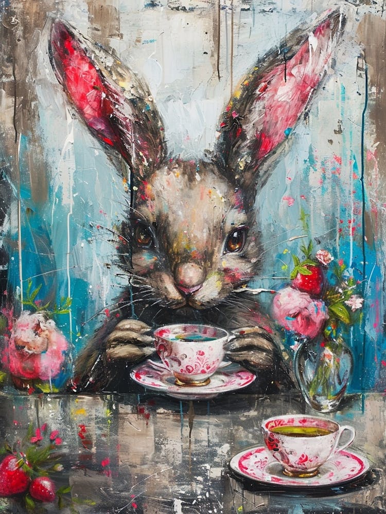 Kitsch Cute Animal Tea Party 3