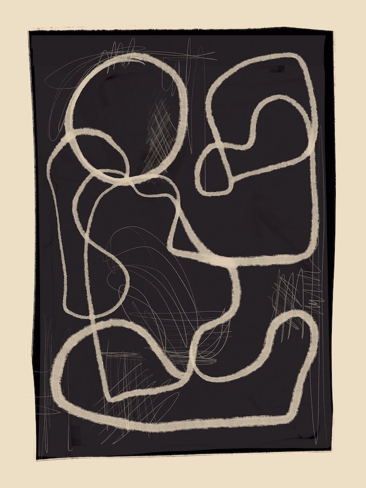 Minimal Abstract Line Art 6