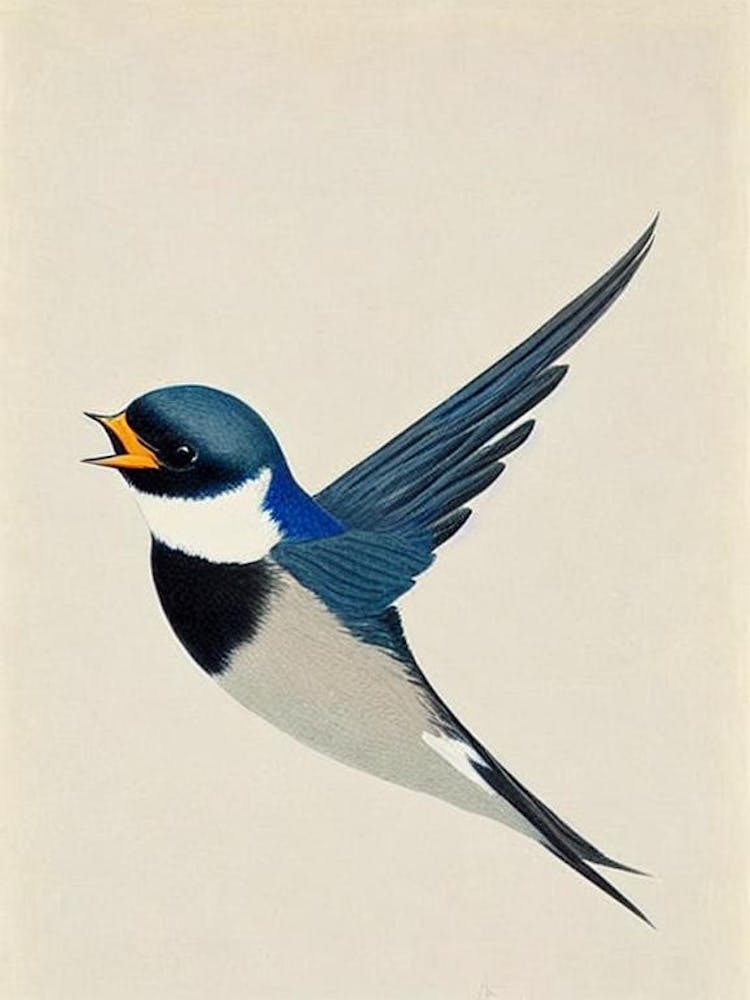 Swallow Illustration Bird