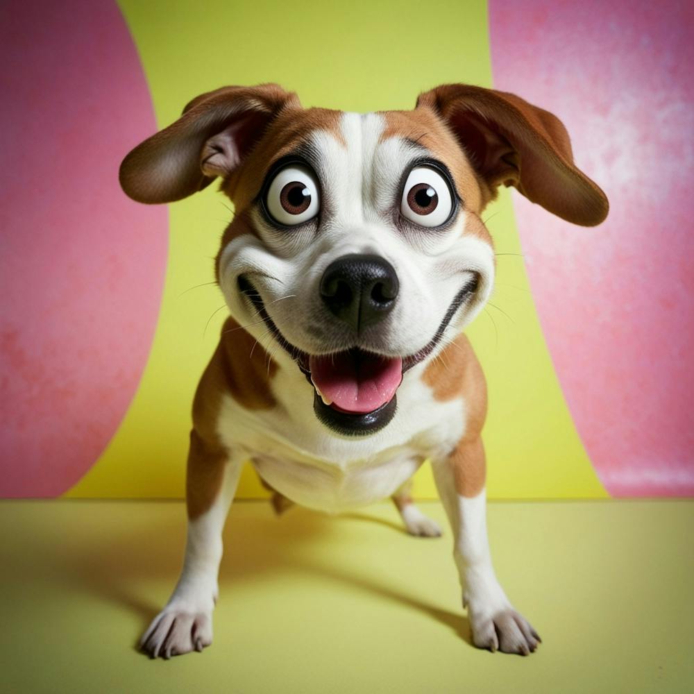 Funny Dog With Big Eyes