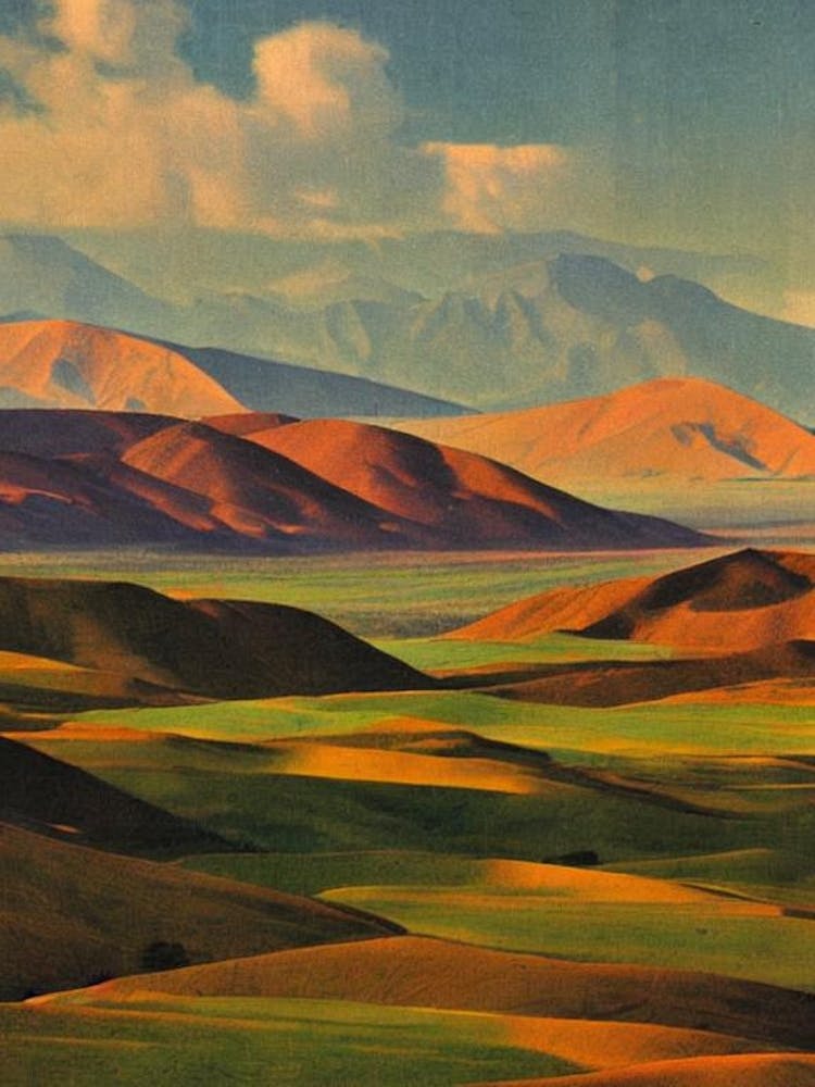 Namib Vintage Poster