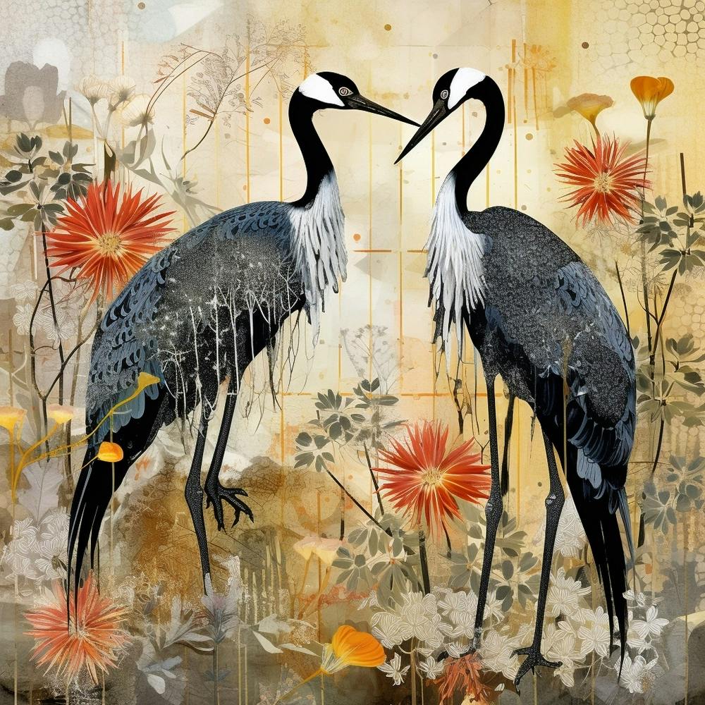 Bird In Nature Crane 2