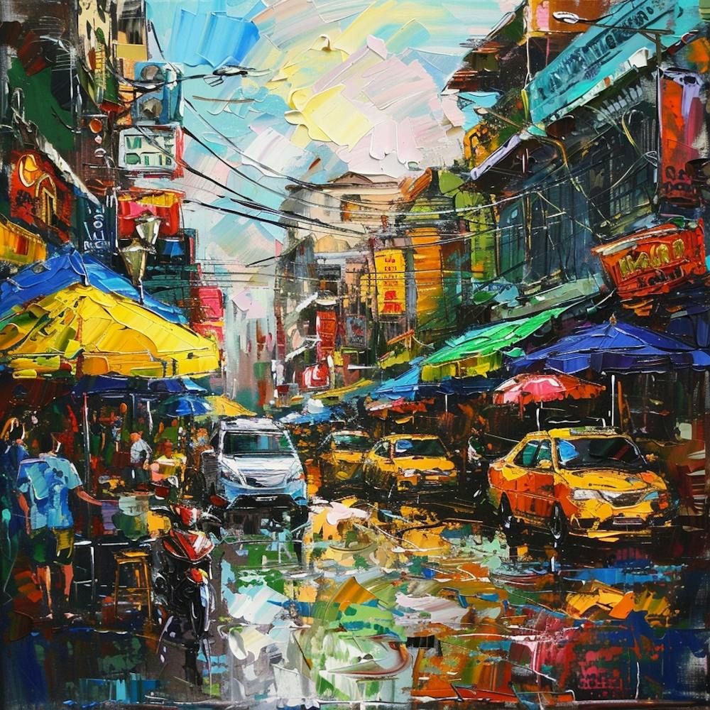 Rainy Day In The City