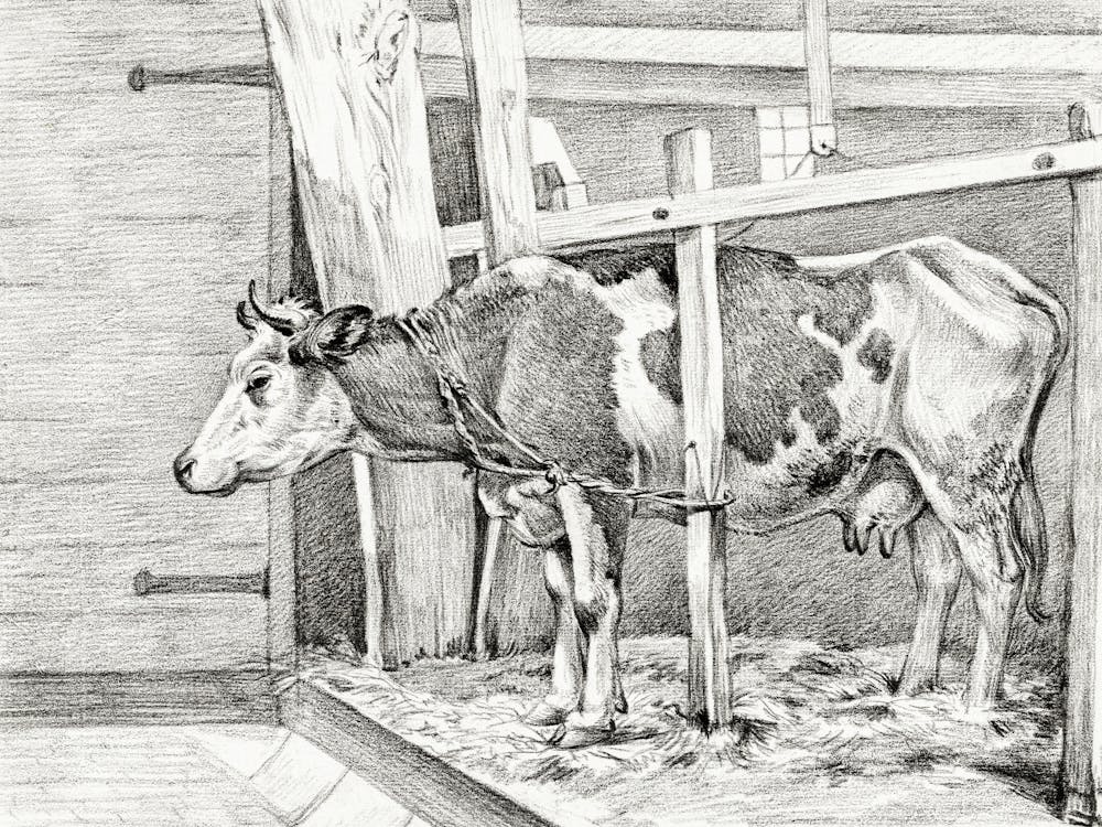 Standing Cow (1812), 1, Jean Bernard
