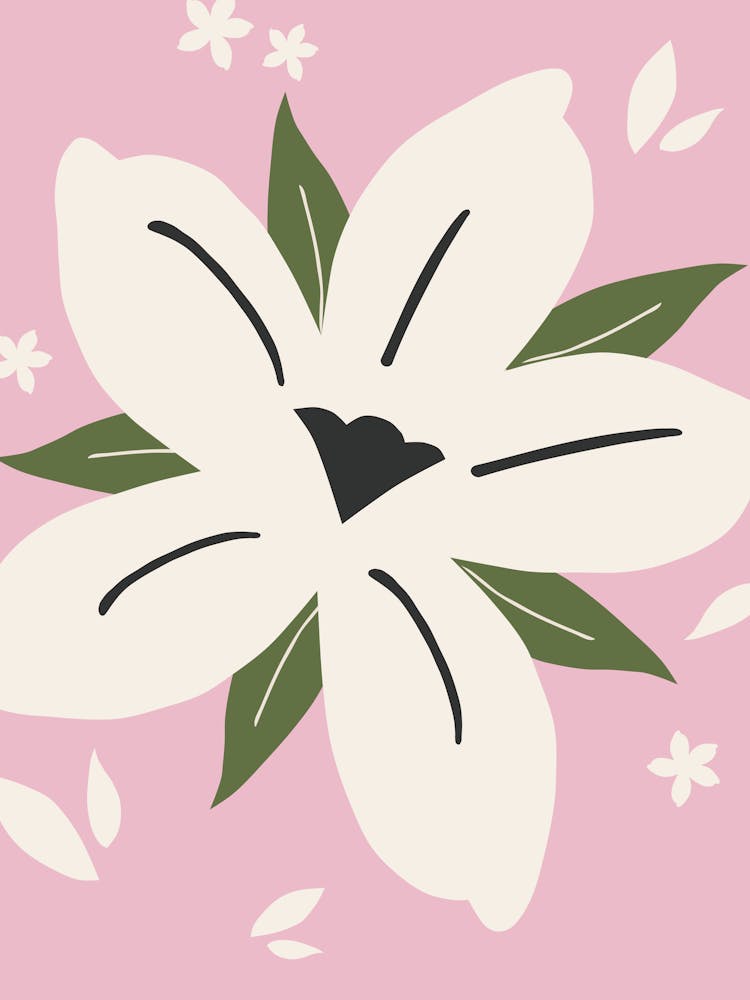 Tropical Flower | 05 - Pink Botanical