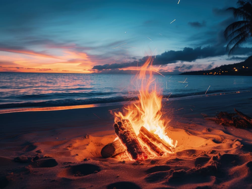 Sunset On The Beach 10