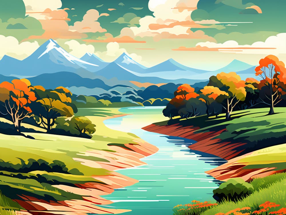 Landscape Painting 17