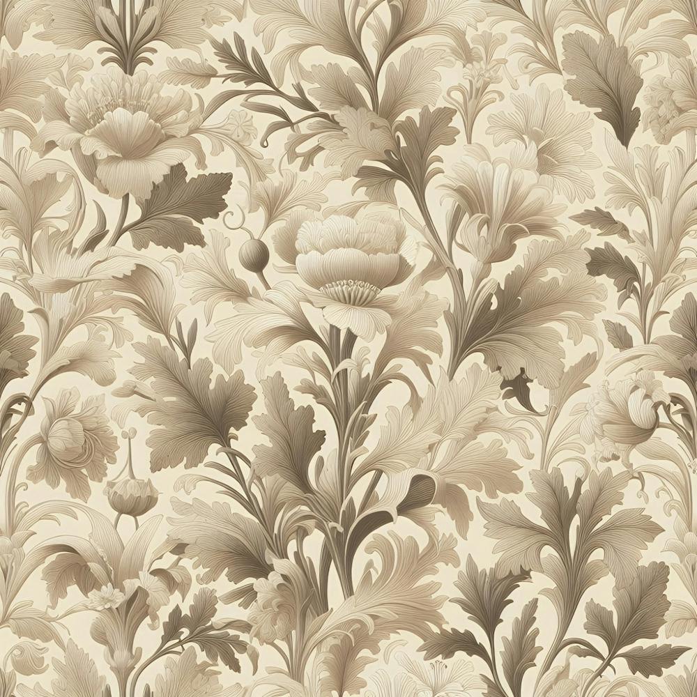 Beige Floral