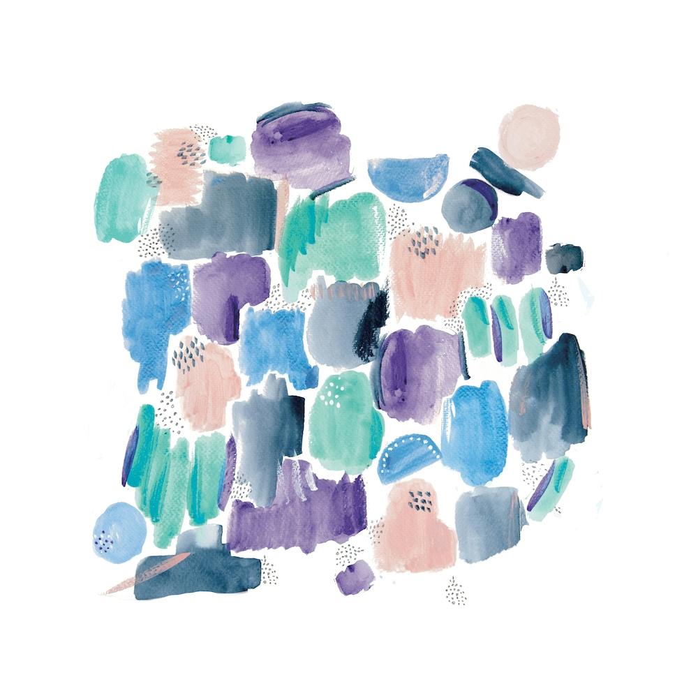 Abstract Shapes Square