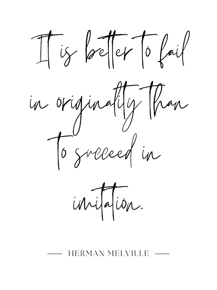 It Is Better To Fail In Order Than To Succeed In Intention