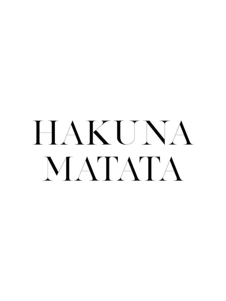 Hakuna Matata III