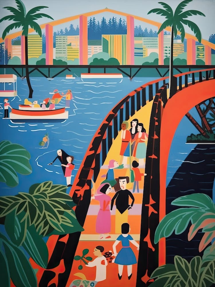 Nanjing Dashengguan Yangtze, China, Colourful 2