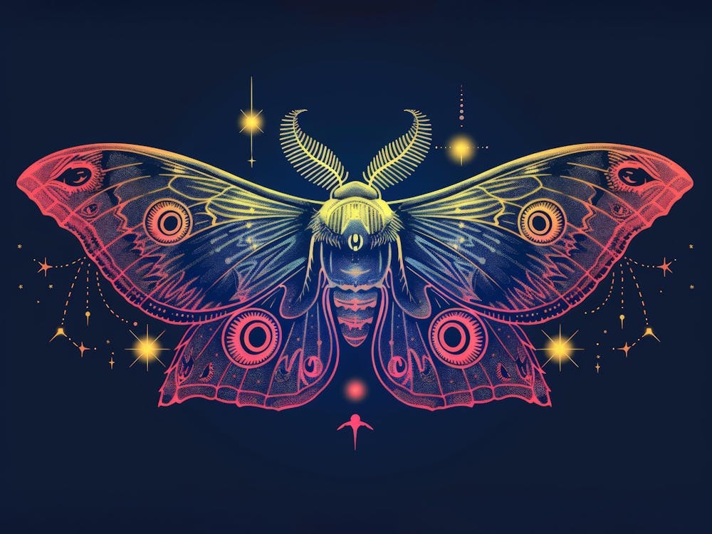 Moth Illustration 4
