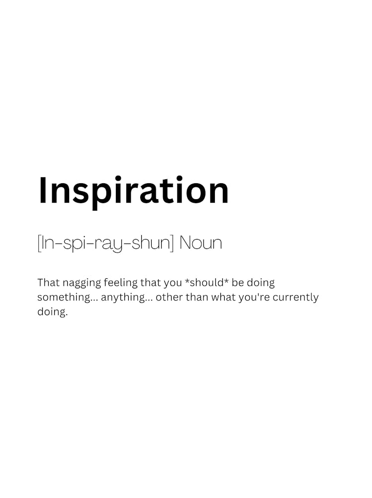 Inspiration Definition Meaning