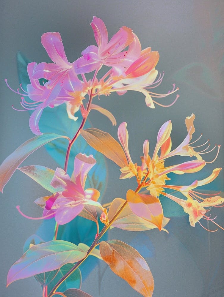 Iridescent Flower Honeysuckle 4