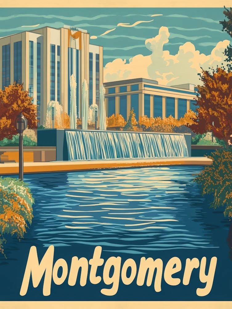 Aihrgdesign A Retro Travel Poster For Montgomery Featuring Th C312e86b Fc91 42fd 916d 53c81cd9b842 1