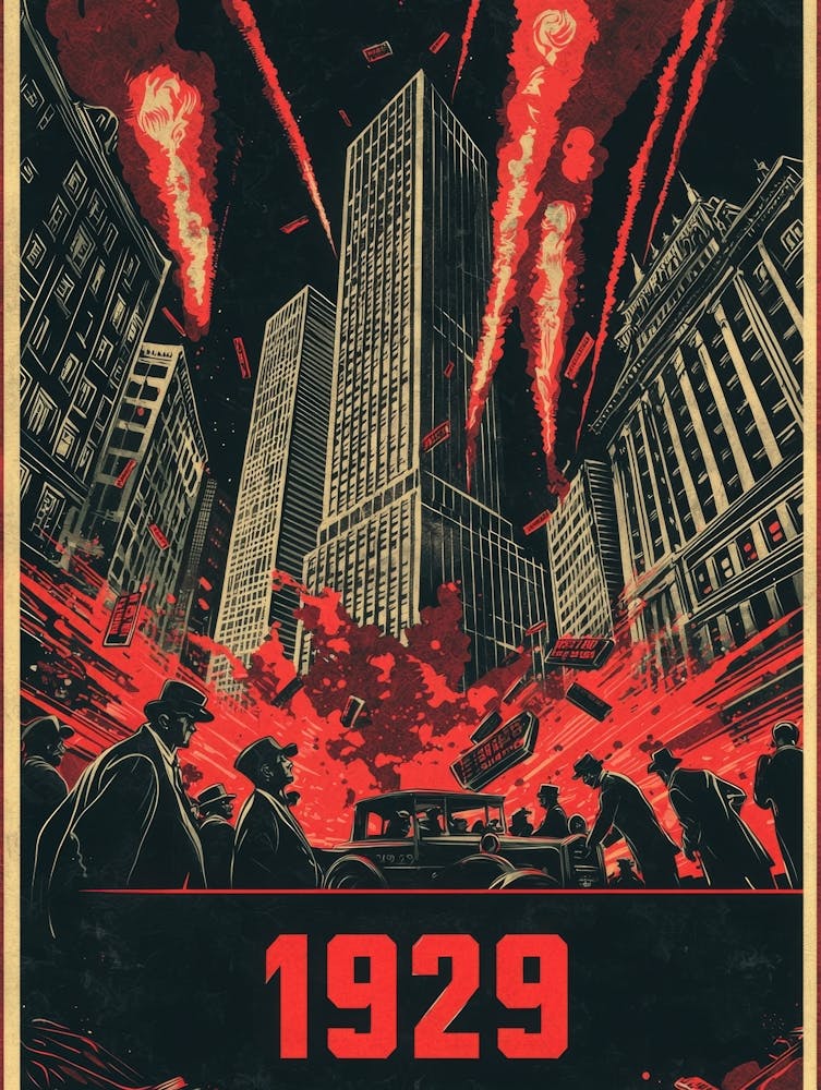 Aihrgdesign A Vintage Financial Poster Depicting The Dramatic 8cf7c77d 70dc 4cce 9d63 E6afa38f4f28 0