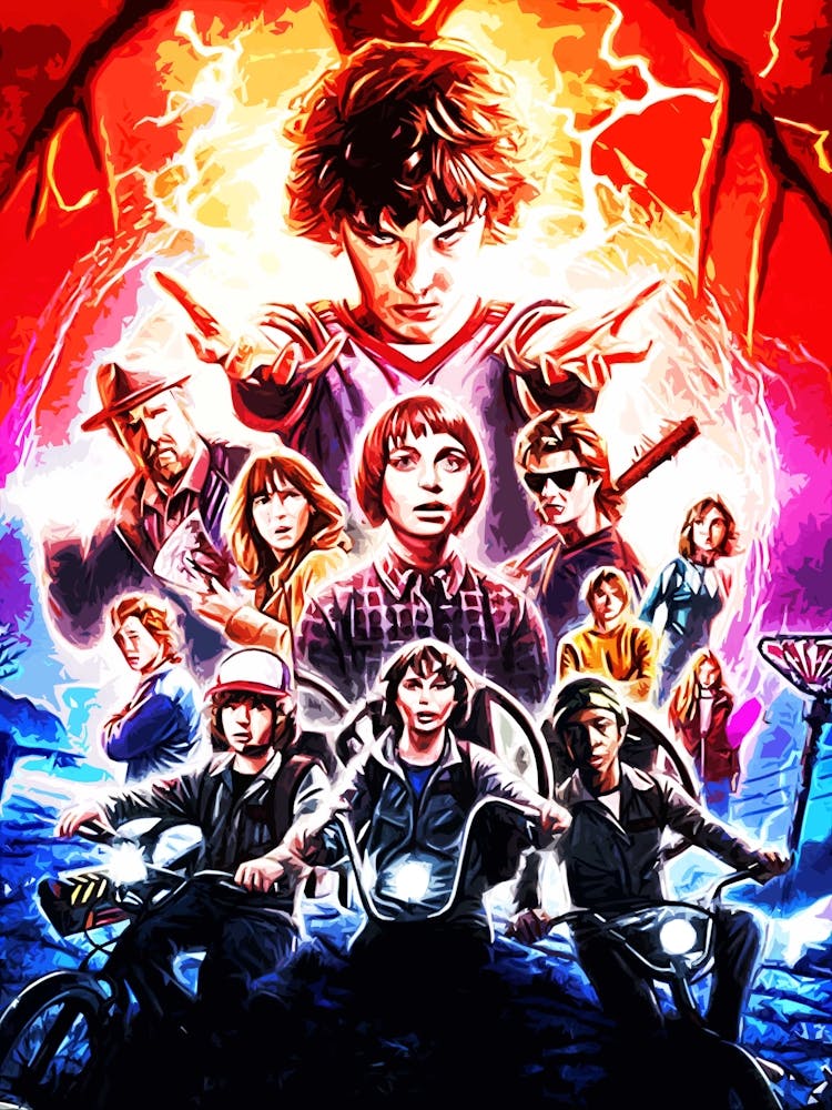 Stranger Things Poster movie