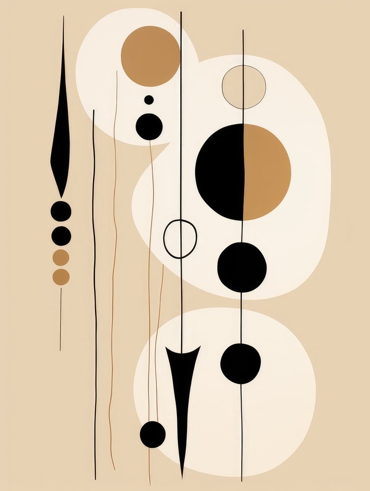 Abstract Circles Canvas Print