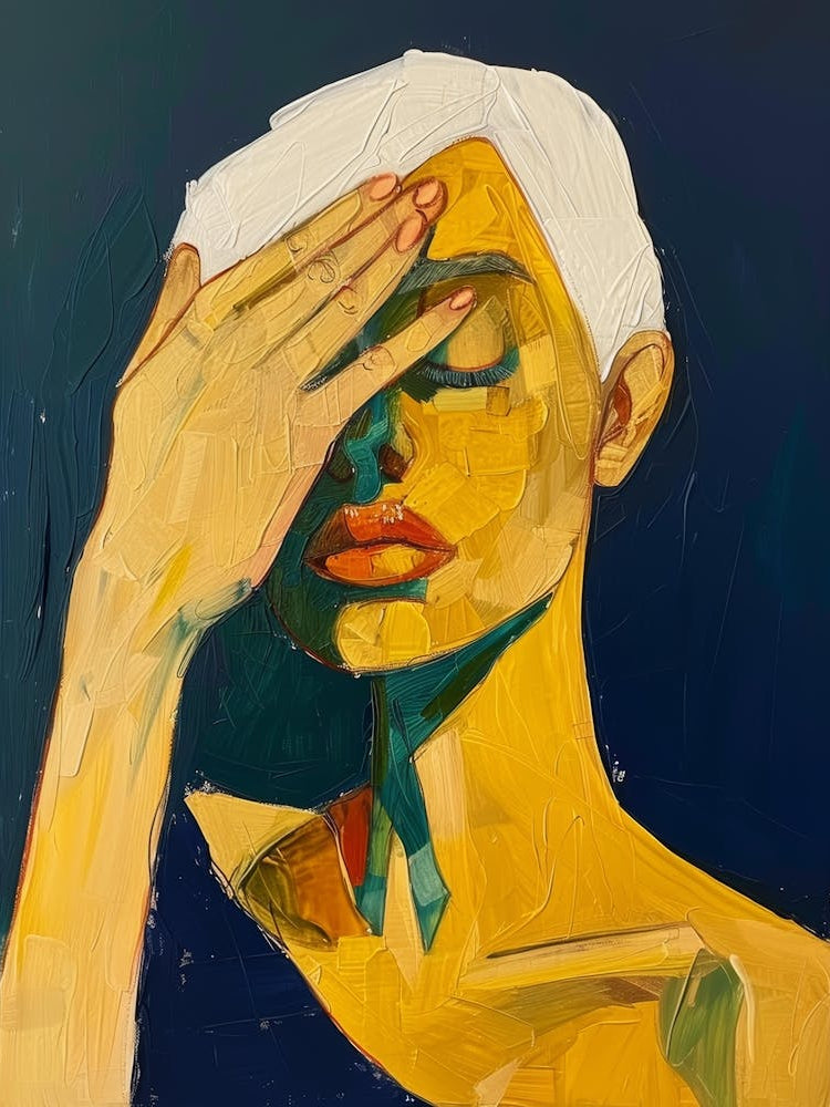 Woman With Yellow Hair