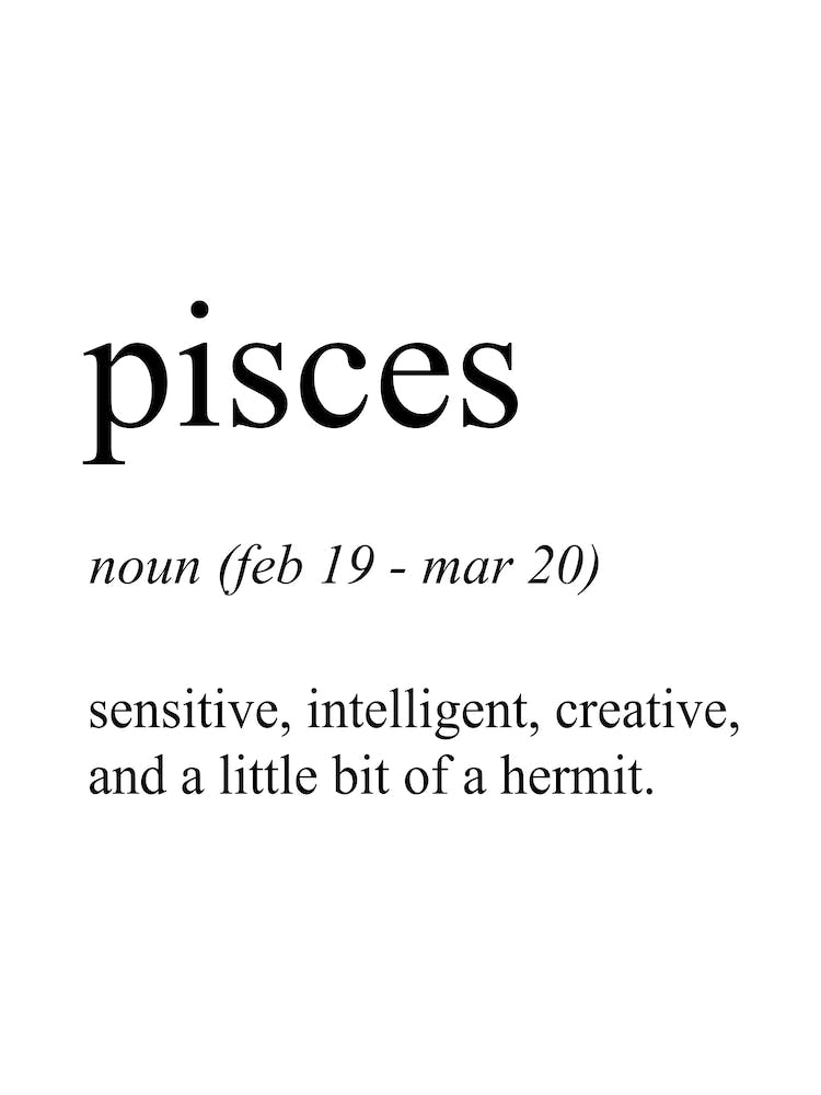 Pisces Star Sign Definition Meaning