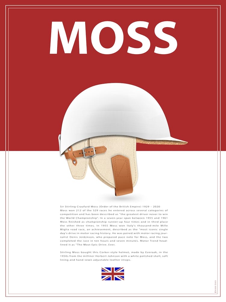 Stirling Moss Helmet