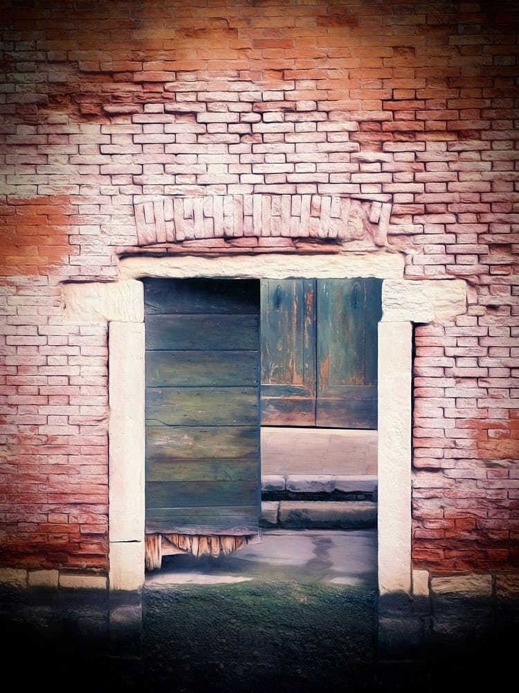 Broken Wooden Door Venice