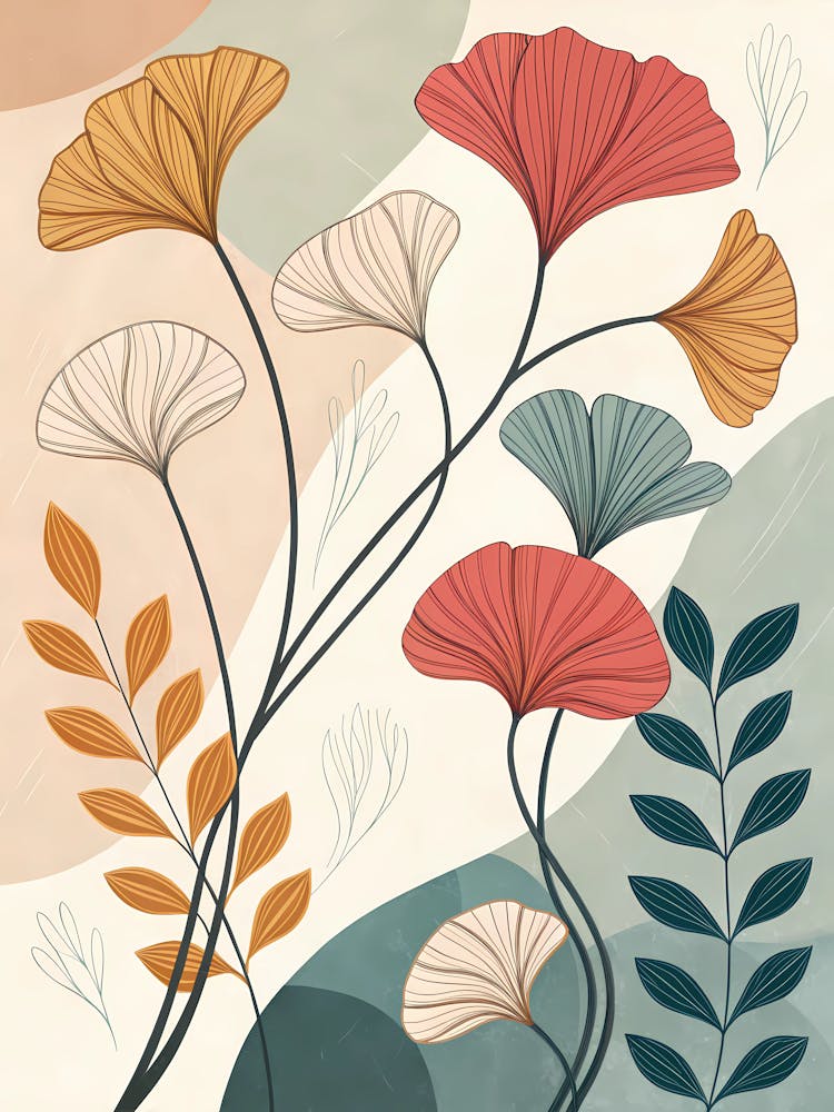 Abstract Floral Painting 16