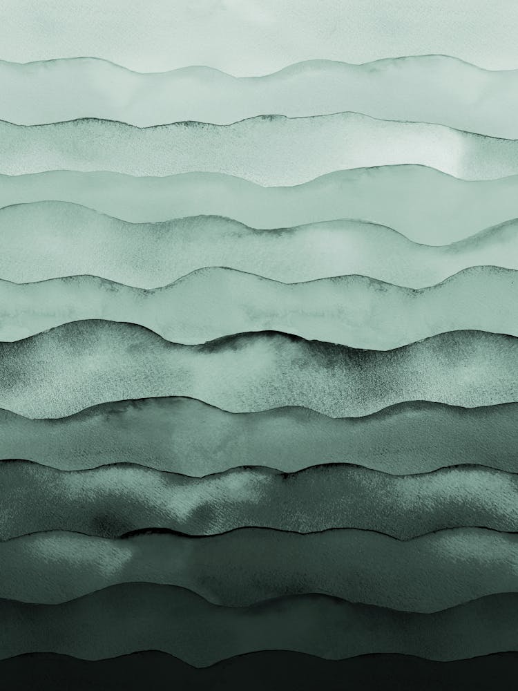 Abstract Wave Painting