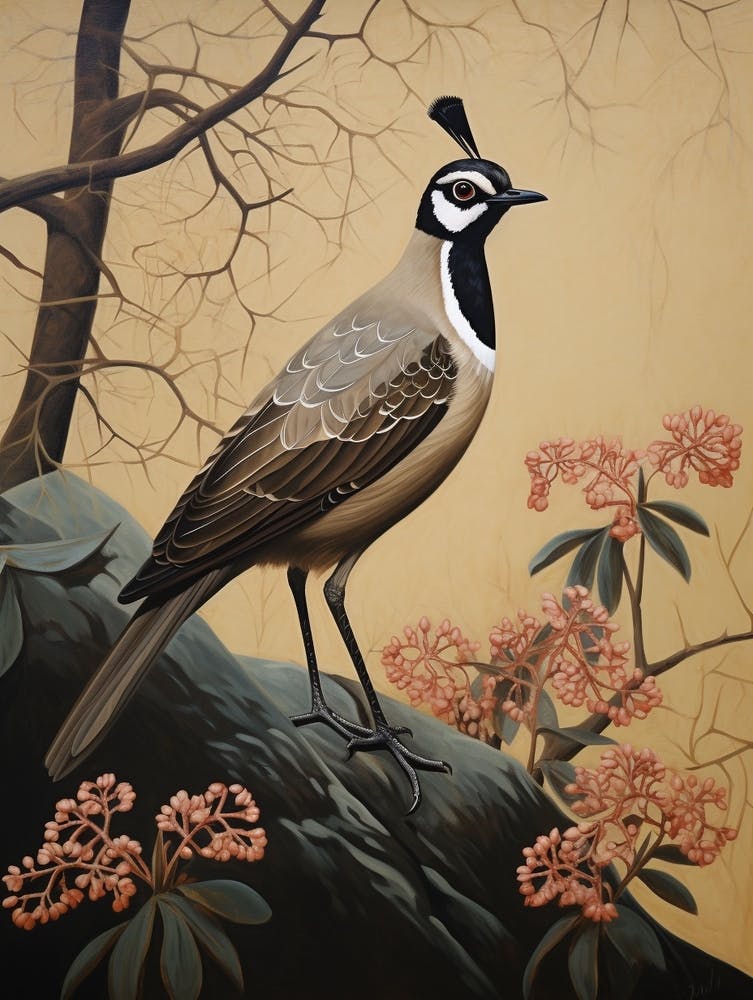 Dark And Moody Botanical Lapwing 2