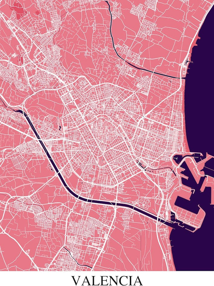 Valencia Pink Purple