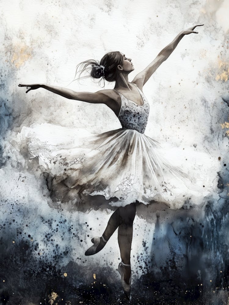 Ballerina Canvas Print