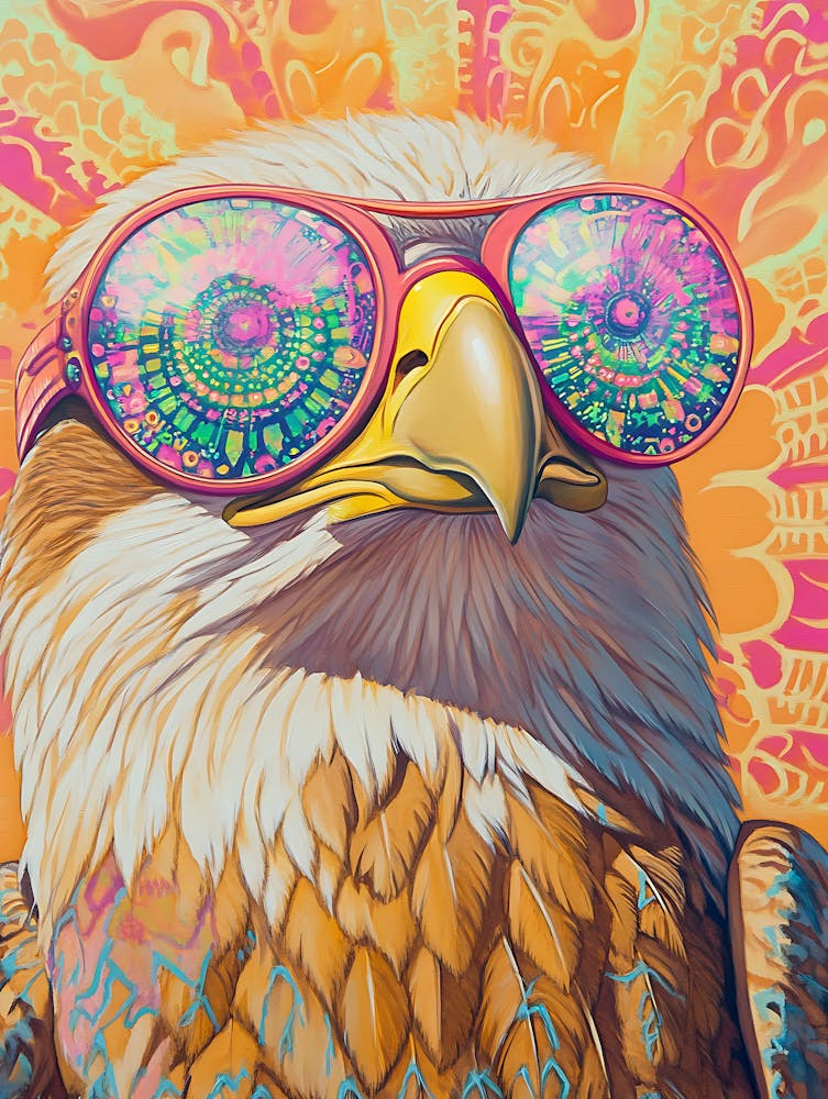 Adler mit Sonnenbrille 19