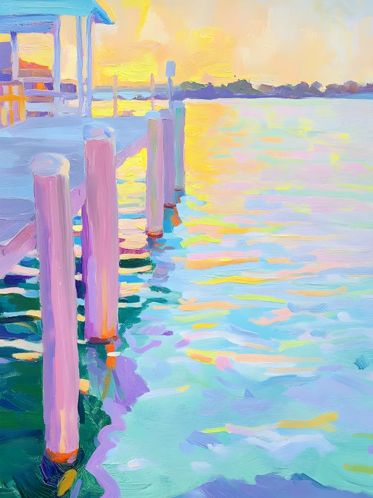 Sunset At The Pier