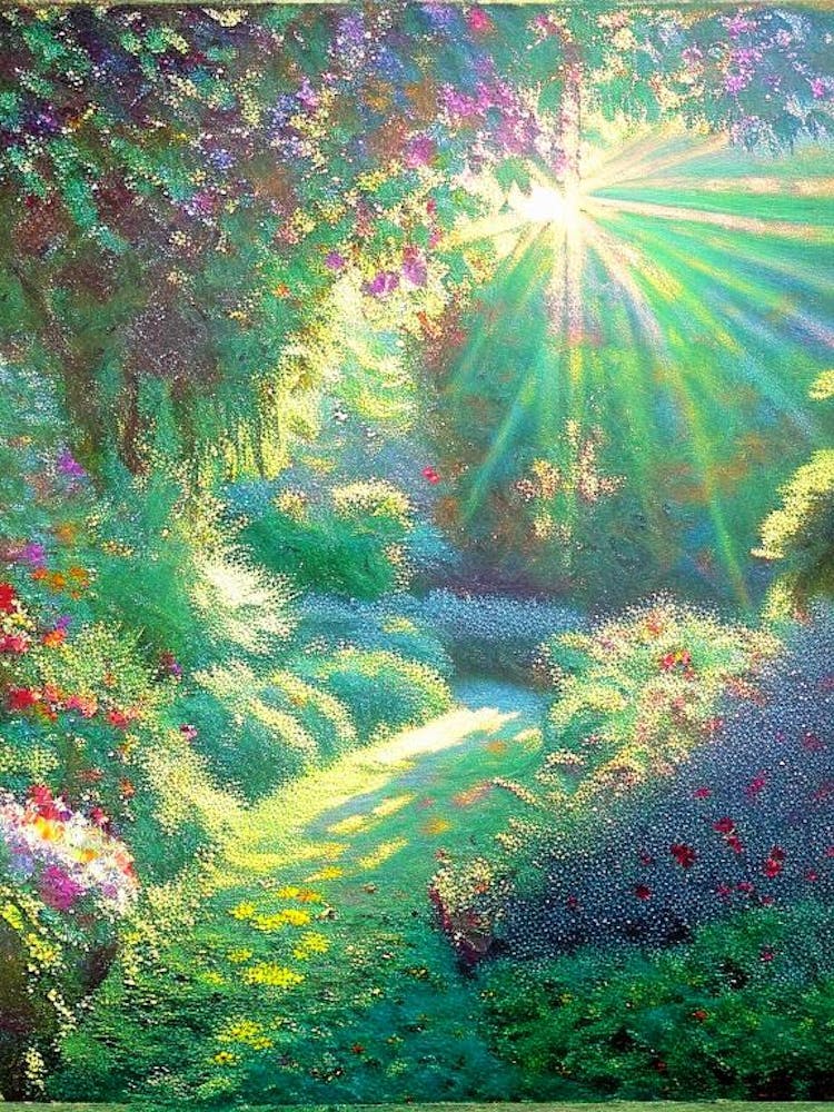 Tresco Abbey Gardens, United Kingdom Classic Painting