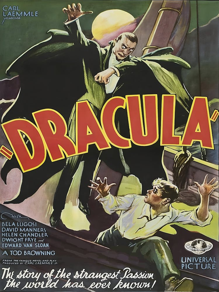 Dracula, Horror Movie Poster 1