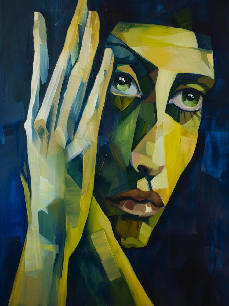 Abstract Of A Woman 84