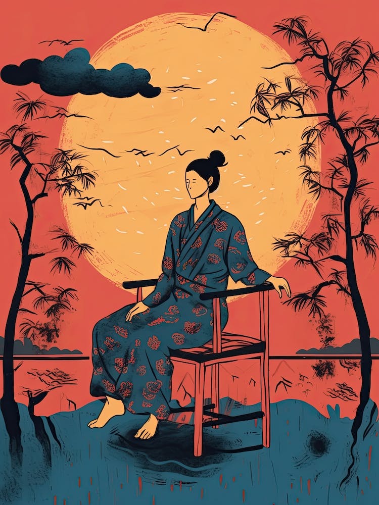 Female Samurai Onna Musha Illustration 20