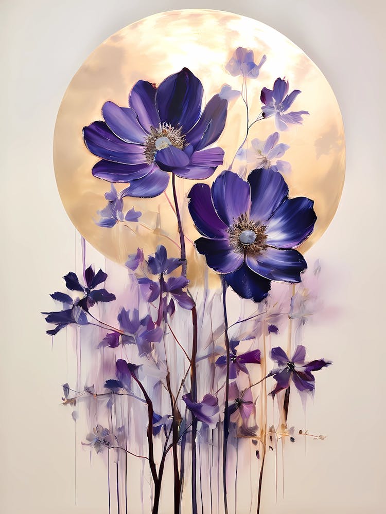 Purple Anemones