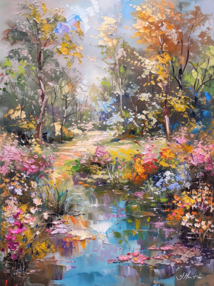  Floral Garden Floral Tapestry 9